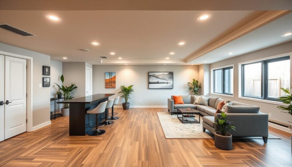 Top-rated basement renovation